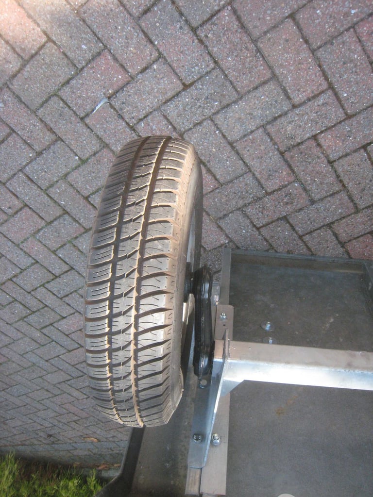 Erde water bowser trailer,600 litre IBC tank, Jockey wheel, Light board