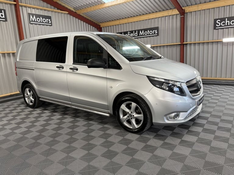 2019 Mercedes-Benz Vito 2.1 119 CDI BlueTEC Sport Crew Van Double Cab 5dr Diesel G-Tronic+ RWD L1...