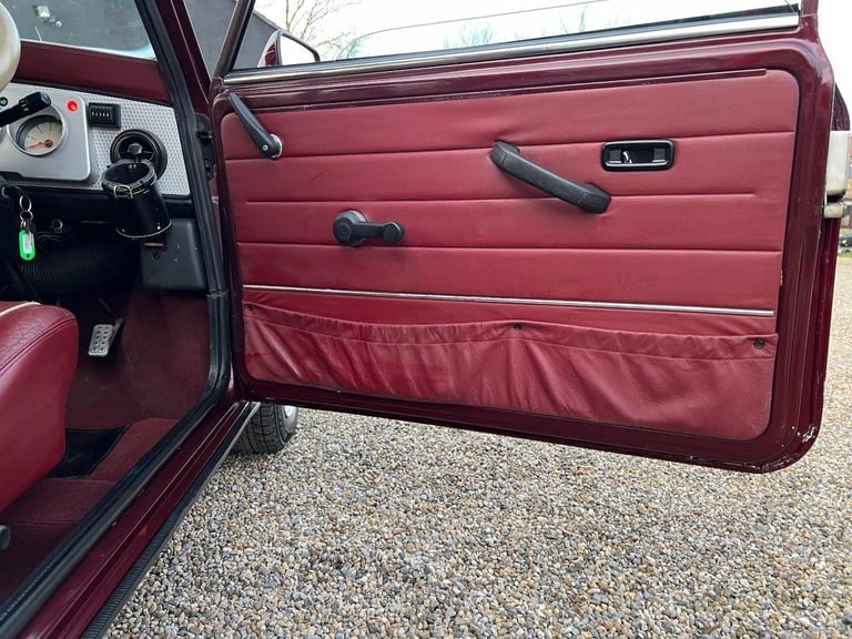ROVER MINI RARE AUTOMATIC 40TH ANNIVERSARY EDITION IN MULBERRY * FULL LEATHER *
