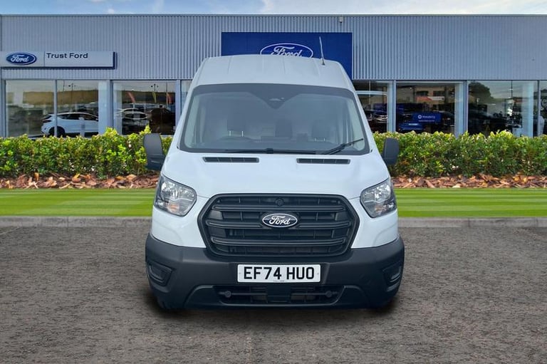 2024 Ford Transit 350 Leader L4 H3 ELWB High Roof RWD 2.0 EcoBlue 130ps, PLY LINED, STEEL SPA Pan...