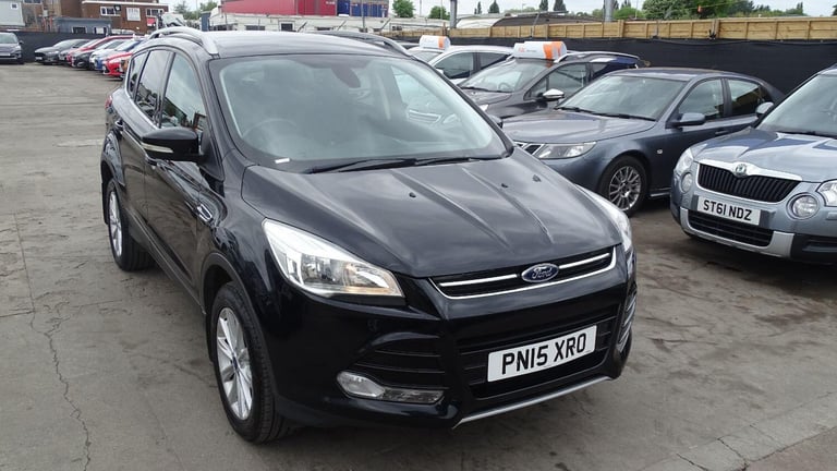 FORD KUGA 2.0 TDCi Titanium Black Manual Diesel 2015
