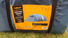 8 man tunnel tent ( HALFORDS ) brand new 