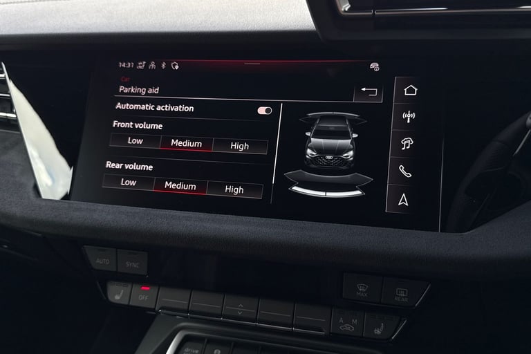 2025 Audi S3 2.0 TFSI Black Edition Sportback S Tronic quattro Euro 6 (s/s) 5dr Hatchback Automatic