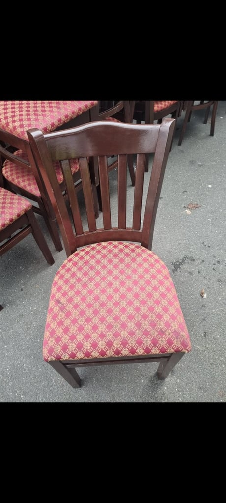 15 HCF restaurant tables and 38 HCF chairs