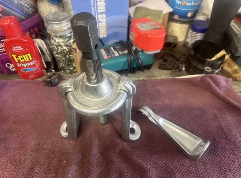 Garage mechanic tools mixture 