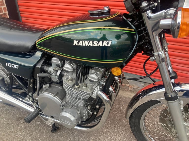 KAWASAKI Z900 A4,1976 45,000 MILES,GENUINE EXHAUST SYSTEM