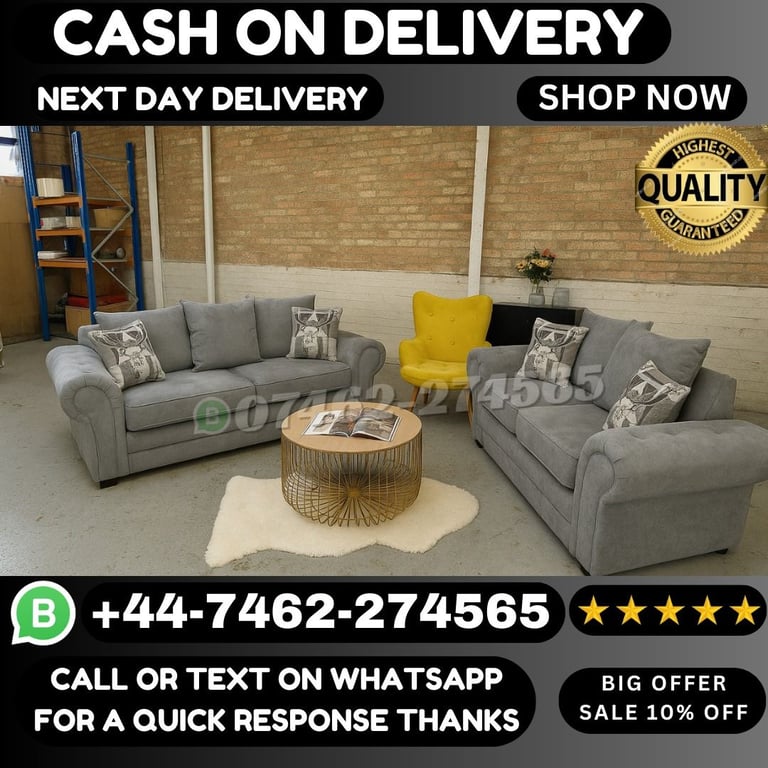 🛋️Sofas for Sale – All Styles & Colours Available with Fast Delivery!