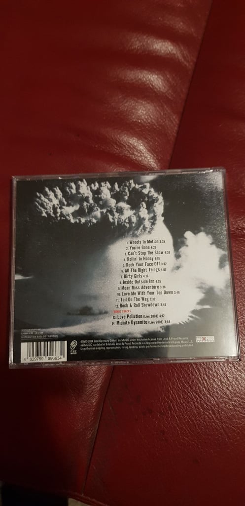 Kixx rock your face off cd 