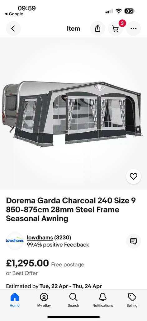 Caravan Awning