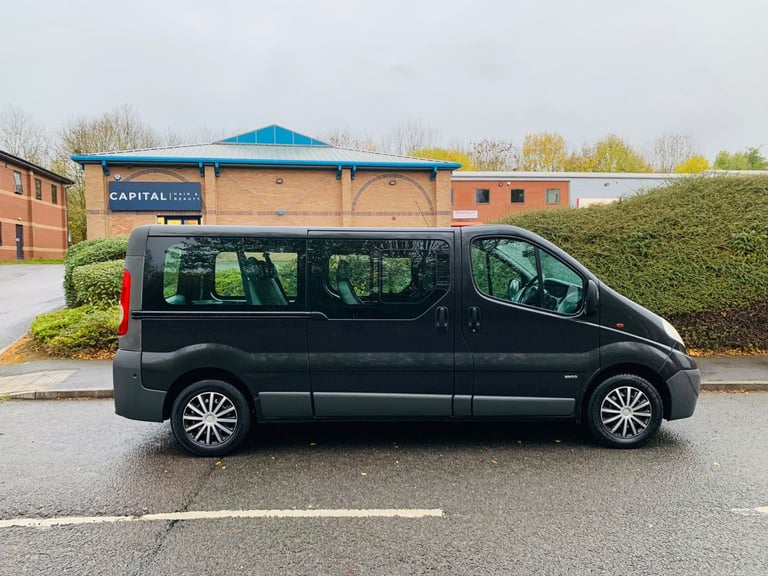 2008 2.0 Vauxhall Vivaro LWB MINIBUS COMBI VAN 152K miles MOT till 12/2023 like Trafic Primastar