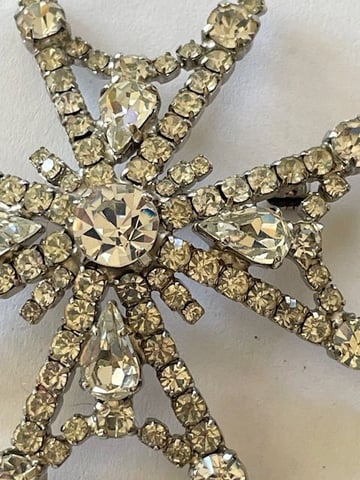 Brooch Monty Don Costume Jewellery Vintage Monty Don Large