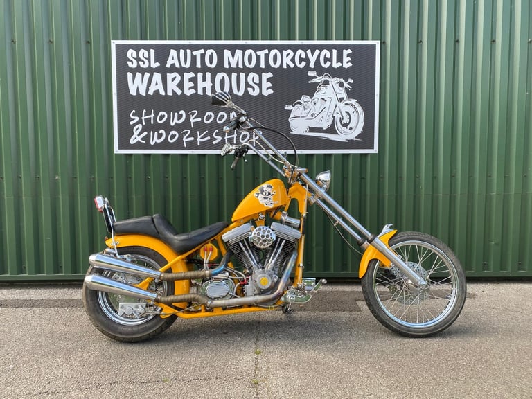 Harley Davidson Chopper Evo 1340cc Custom Built by Kooter Brown 1800 miles 