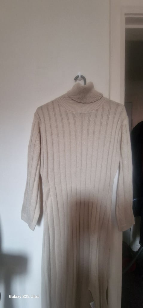 image for Long   high neck damanmode gifls warm dress