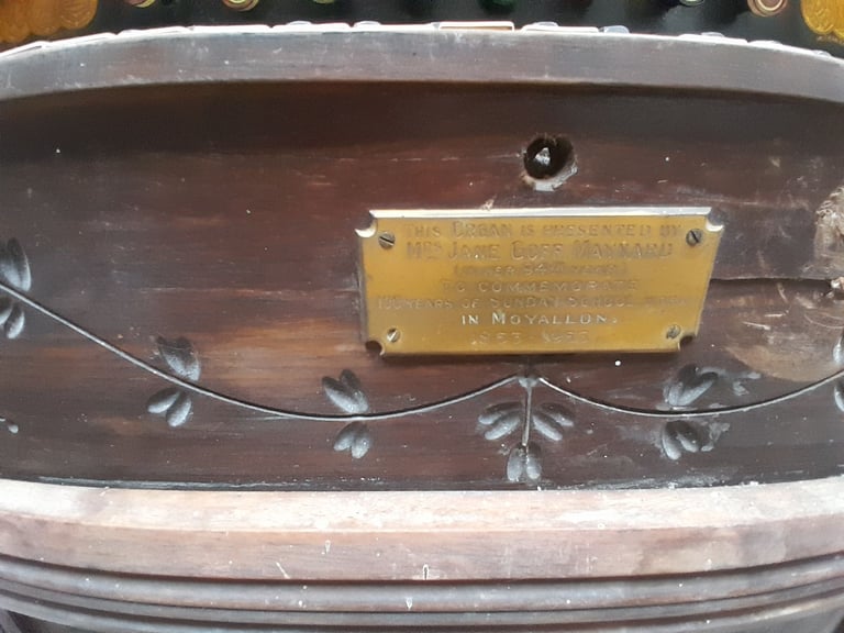 Harmonium in need of restoration. 