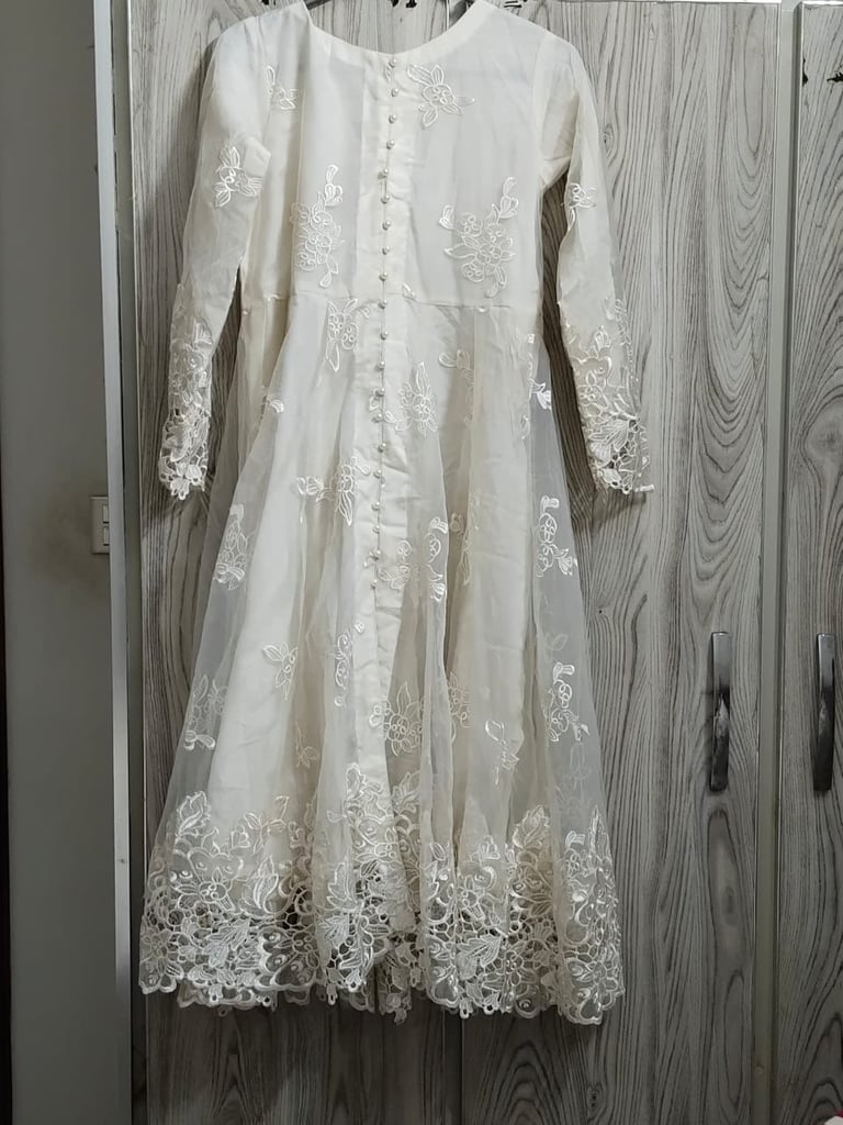 Frock dupata and trouser 