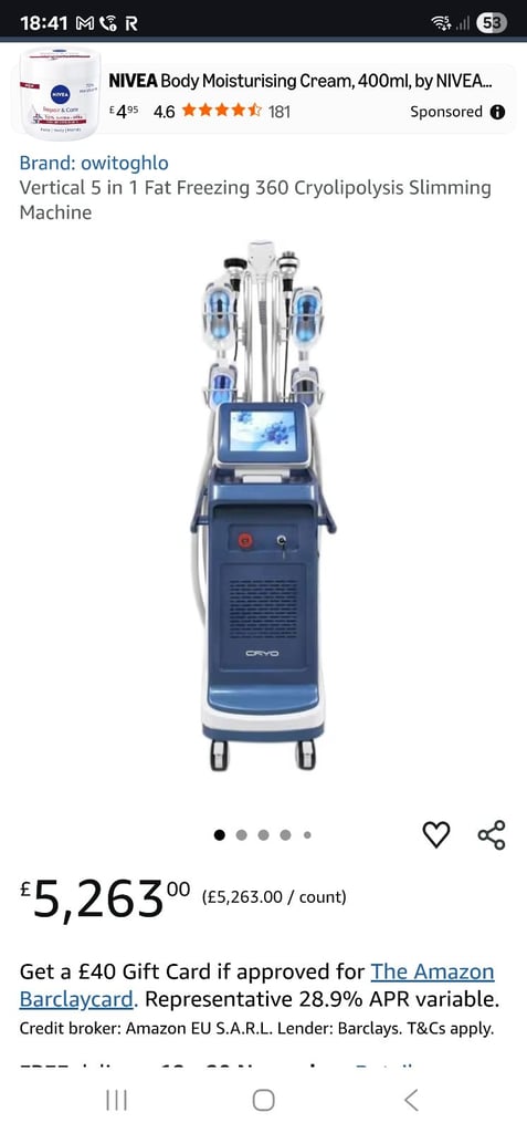 Professional CO2 Laser, Tattoo/Hair Removal, Fat-Freezing Machines for Sale