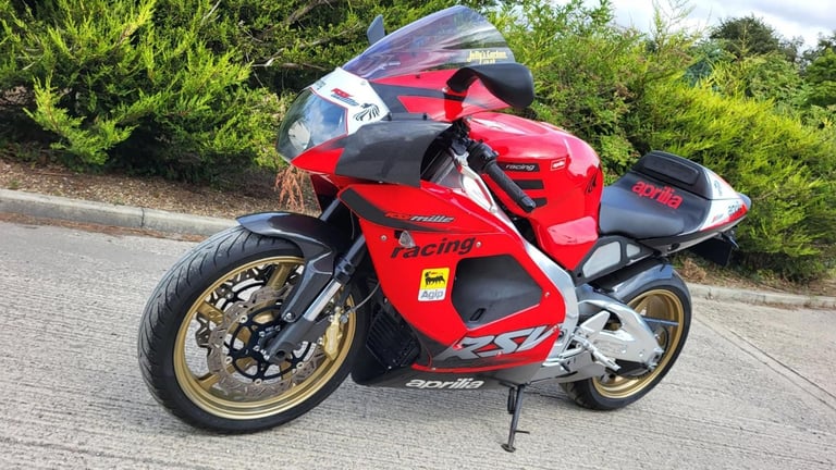 2002 52 APRILIA RSV1000 MILLE RSV 1000 SPORTS NEW MOT VERY CLEAN 14k MILES 
