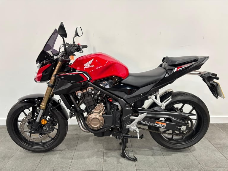 2022 Honda CB500F, 1,622 Miles, Stunning, Heated Grips, Radiator Guard, Hugger