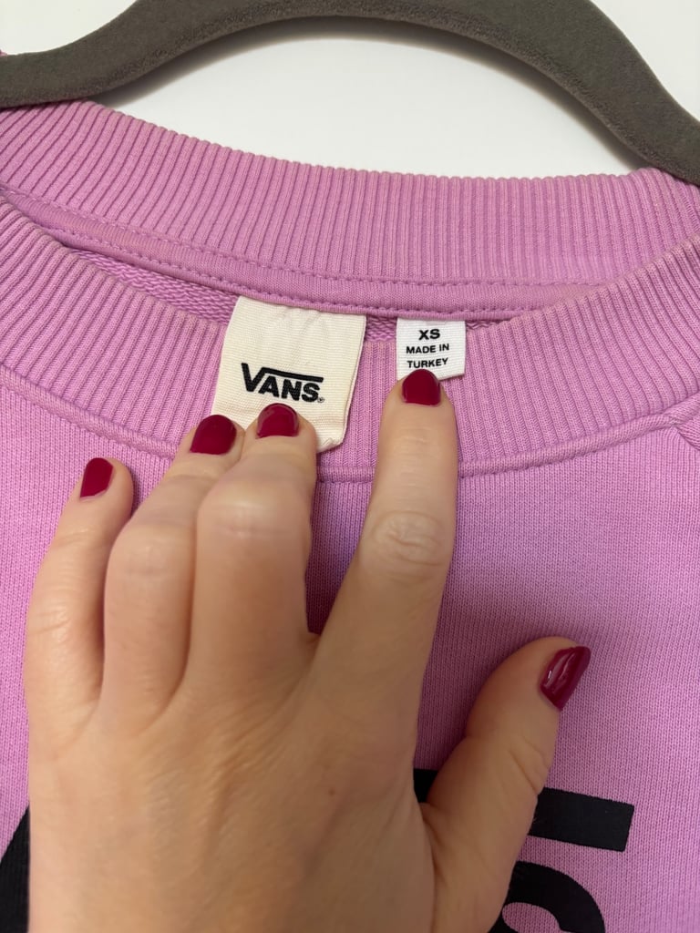 Lilac Vans Sweater XS