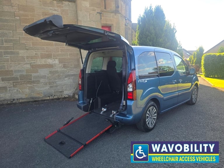 2017 Peugeot Partner Tepee 1.6 VTi 98 Active = Wheelchair Accessible Vehicle MPV Petrol Manual
