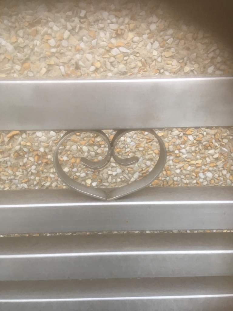 Stainless Steel Single Garden Chair