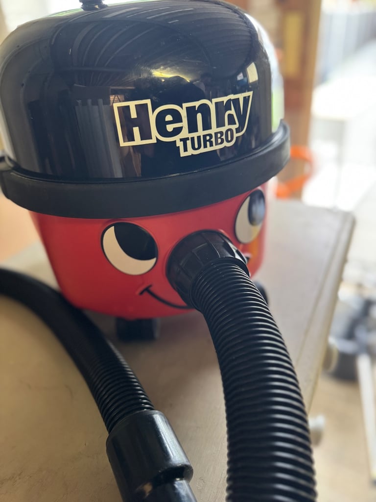 Henry Turbo Vacuum – Excellent Condition + Spare New Brush Head – £130