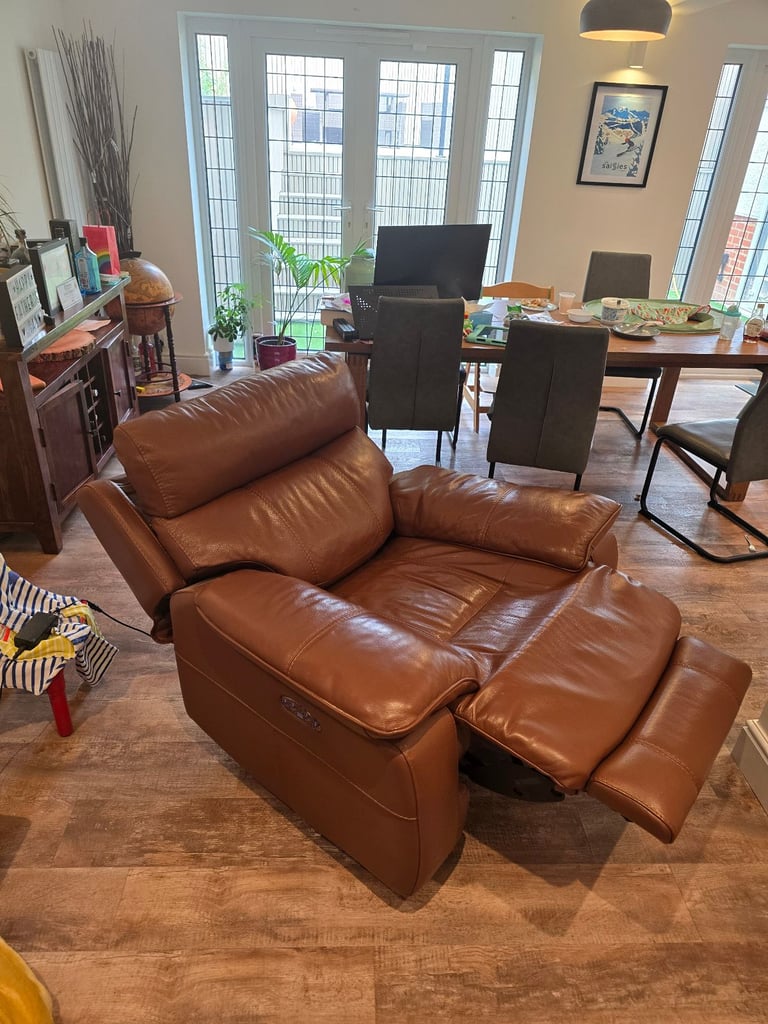 image for Leather Armchair Recliner