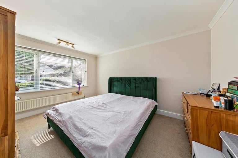 image for King size bed with mattress