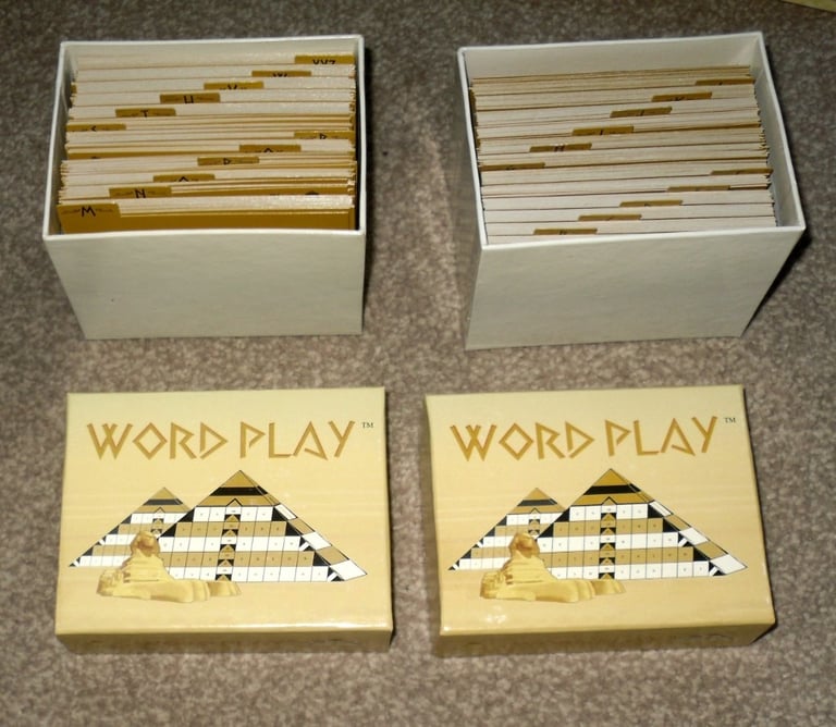 RARE Word Play Board Game by WOW Toys Inc - The True Definition of Fun Complete