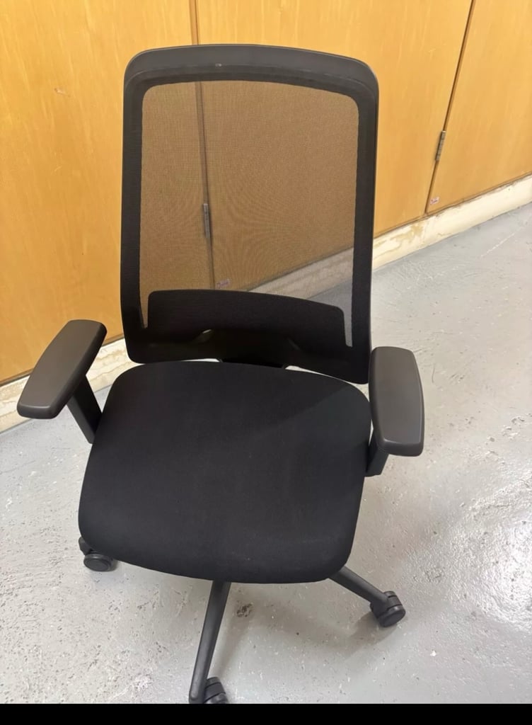 image for Interstuhl Ergonomic Mesh Office Chair with Black Frame