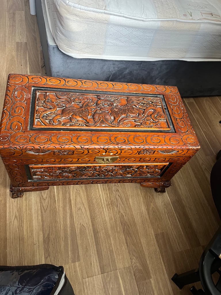 image for Wooden storage box