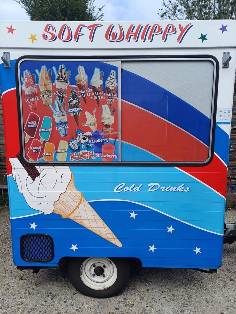 Ice cream trailer