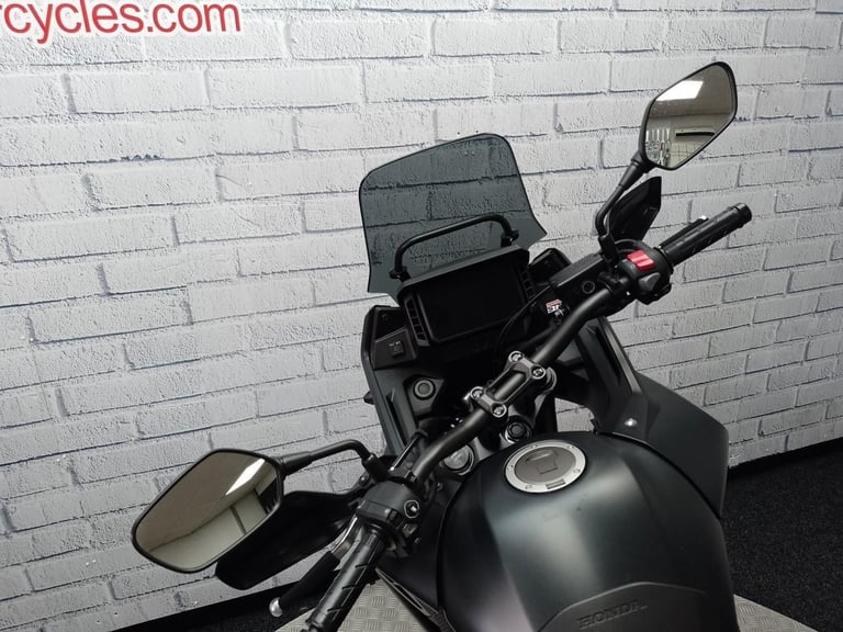 HONDA NX500 (CB500XA-R), 73 REG 532 MILES, ENGINE BARS, FOG LAMPS...