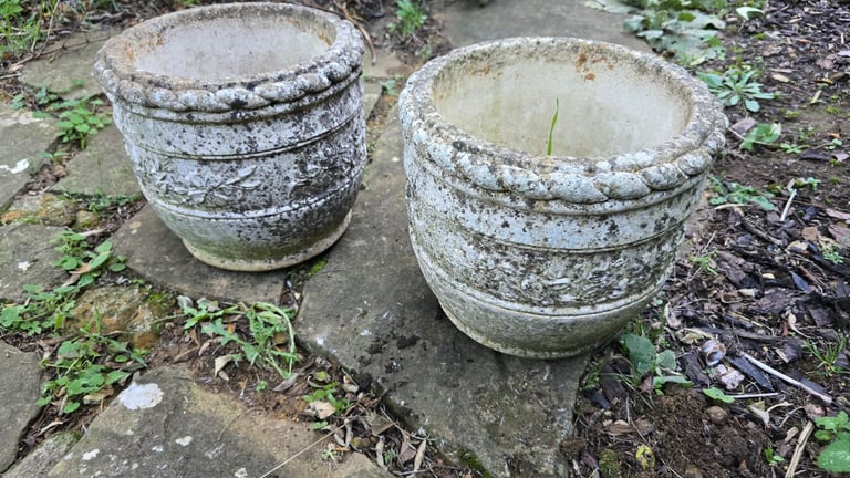 image for Stone plant pot