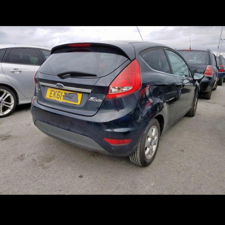 Ford Fiesta Black rear Bumper.. Breaking spares parts 
