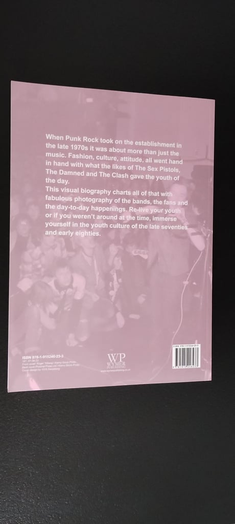 Punk Rock A Visual Biography by Andy Francis Paperback 2023
