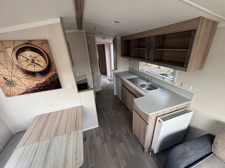 Modern 10ft DG+CH 2 Bed Static Caravan - Offsite Sale for Own Land, Self Build