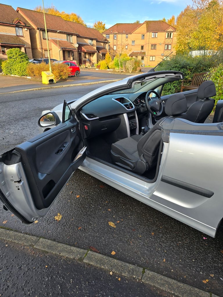 Peugeot, 207, Convertible, 2007, Manual, 1598 (cc), 2 doors