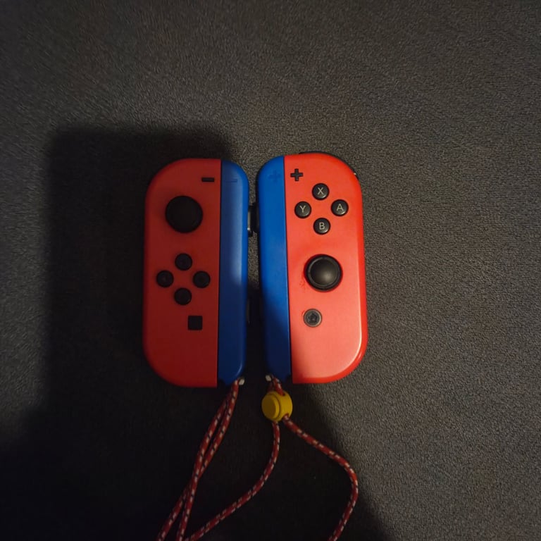 Nintendo Switch v2 Limited Mario Red and Blue Edition