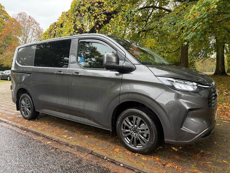 2025 Ford Transit Custom 2.0 EcoBlue 150ps H1 Double Cab Van Limited PANEL VAN Diesel Manual