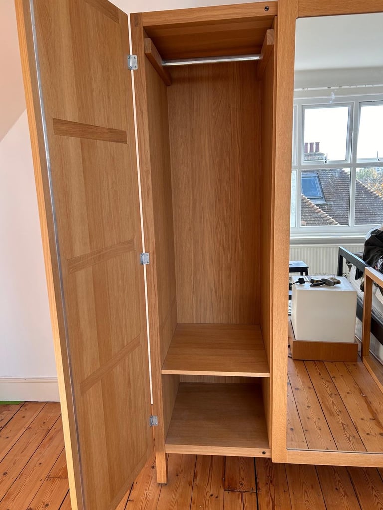 Habitat Radius 3 Door Wardrobe - Oak