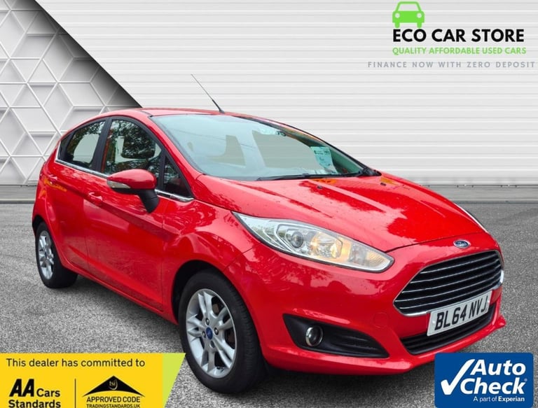 image for 2015 Ford Fiesta 1.25 Zetec Hatchback 5dr Petrol Manual Euro 5 (82 ps) Hatchback Petrol Manual