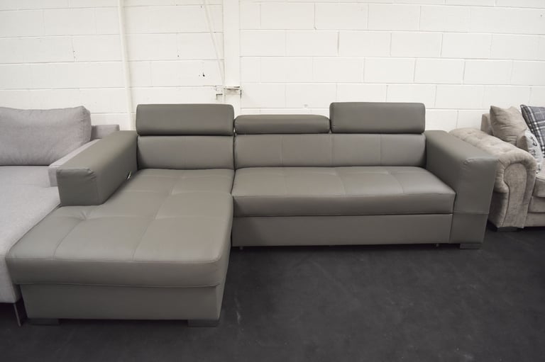 Lima Corner Sofa Bed - Ex Dispaly - Dark Grey