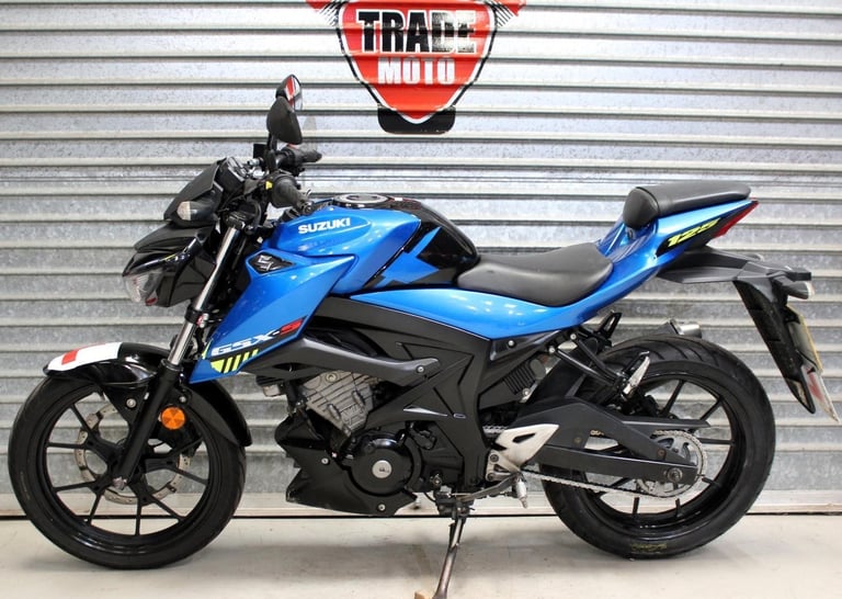 2020 70 SUZUKI GSX-S125 GSXS 125 BLUE NEW MOT LEARNER LEGAL HPI CLEAR TRADESALE