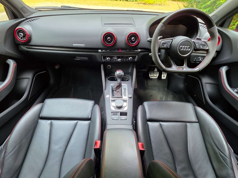 2018 Audi RS3 2.5 TFSI Saloon 4dr Petrol S Tronic quattro Euro 6 (s/s) (400 ps) Saloon Petrol Aut...