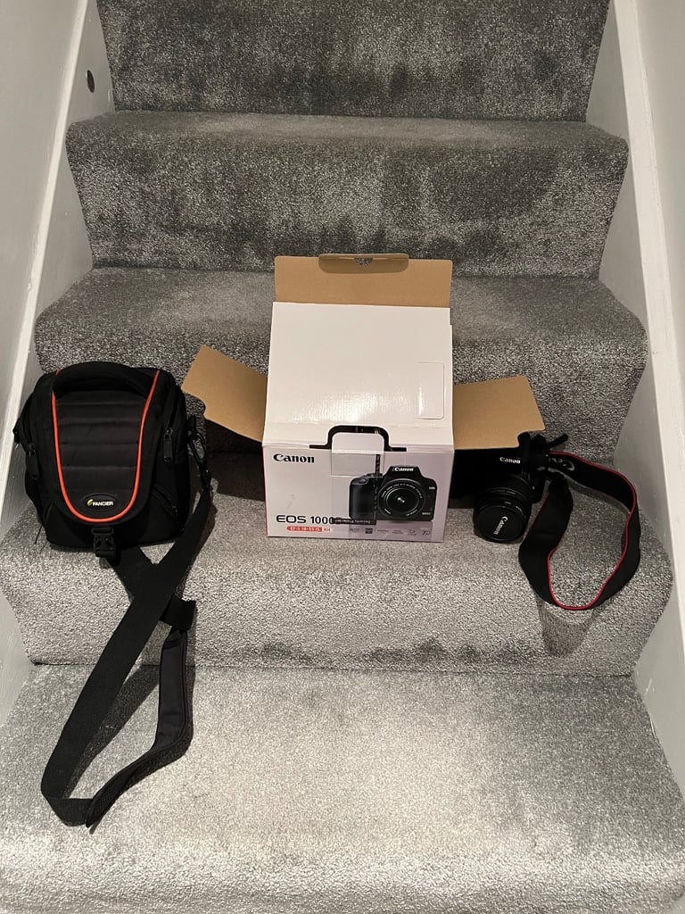 Canon DSLR EOS 1000D and Vanguard Tripod 