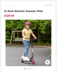 Kids G Start electric scooter