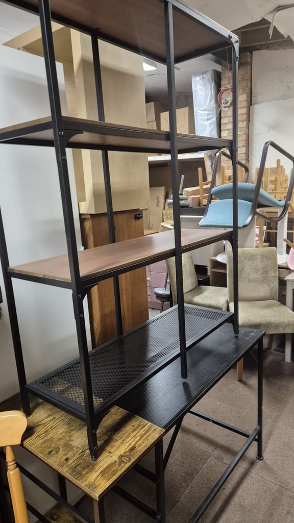 image for Wooden and Metal Shelving - priced individually 