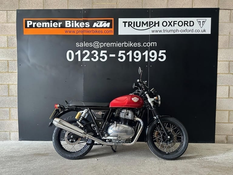 STUNNING LOW MILEAGE 2022/72 ROYAL ENFIELD INTERCEPTOR 650 MOTORCYCLE