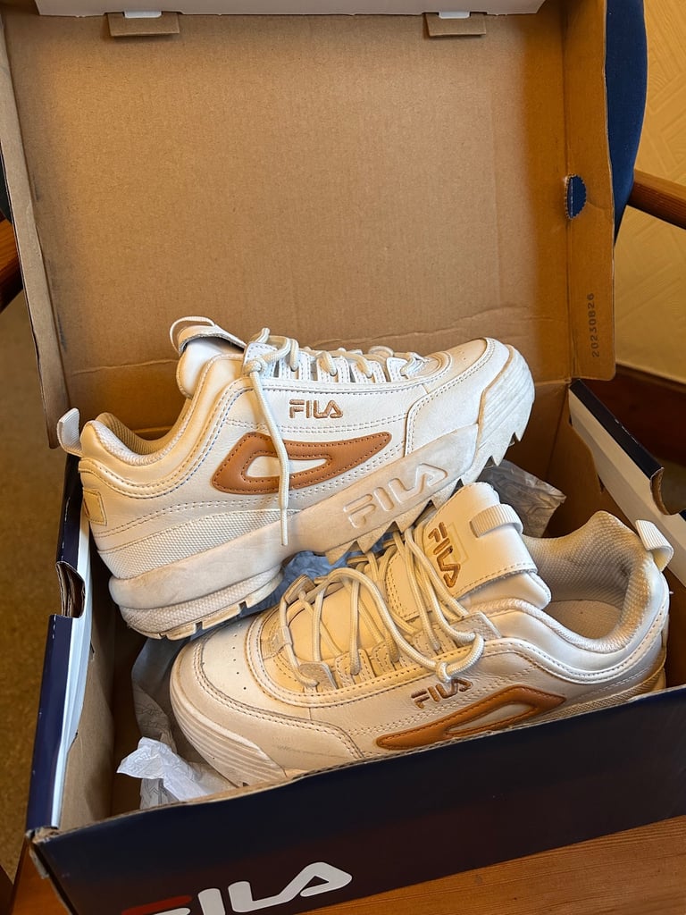 image for Fila Disruptor EXPS – White/Blanc – UK 5 – Worn Once